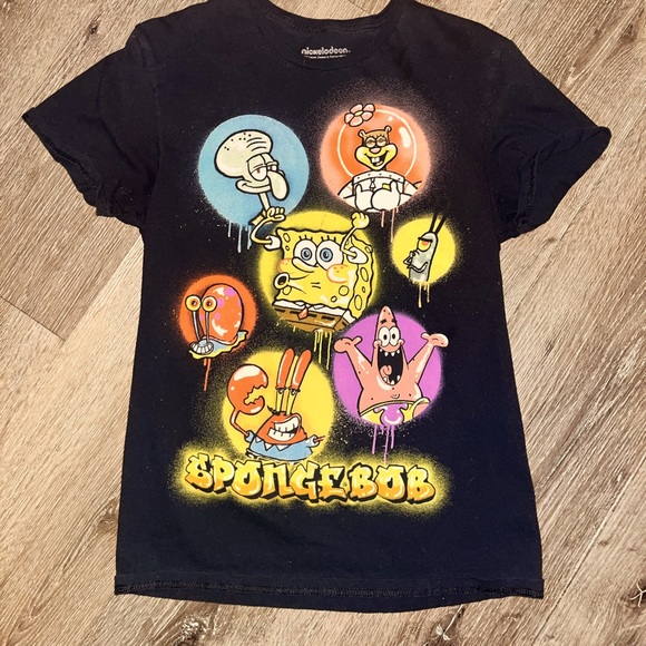 Women’s Nickelodeon SpongeBob. size small graphic T-shirt - Picture 1 of 4